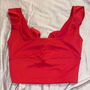 Free people athletic crop top/sports bra